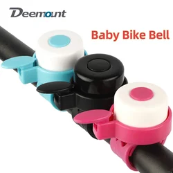 Deemount Kid Bike Bell ciclismo avviso ad alto Volume cinturino di selezione multicolore fisso facile installazione Scooter Bell