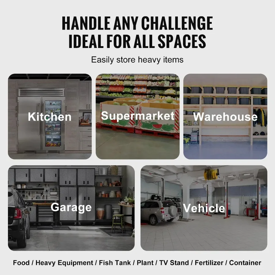 Aluminum Dunnage Rack 36x20x8 Stationary Storage Rack