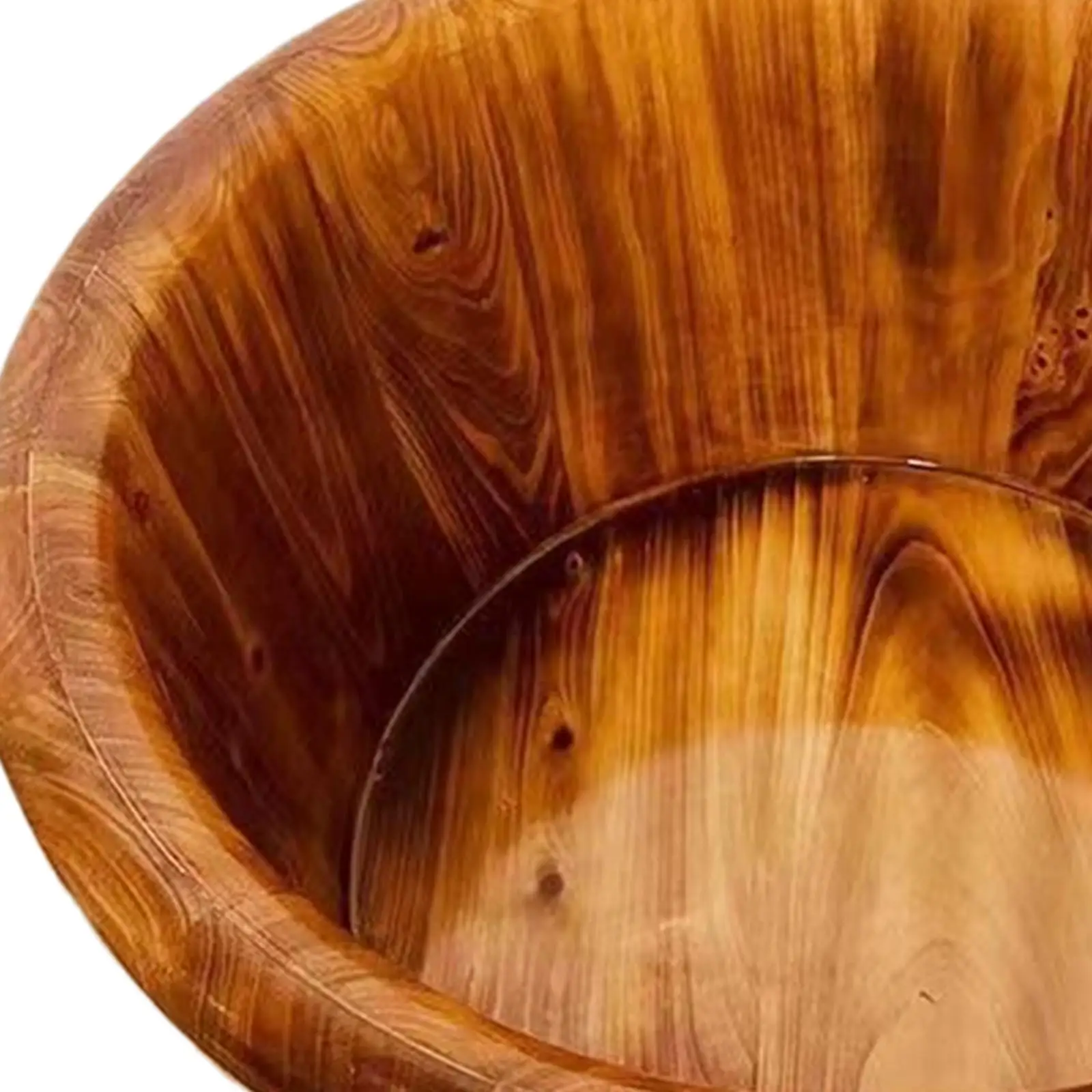 Drewniana miska do kąpieli stóp, przenośna wanna do moczenia stóp, wiadro do mycia stóp, miska do kąpieli stóp, wiadro do mycia stóp na zewnątrz