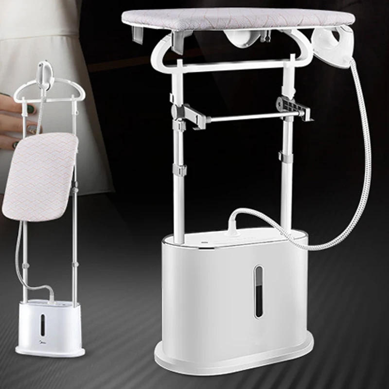 Wet and dry 10 holes Hanging ironing machine household small double pole hanging vertical handheld steam ironing machine 220V