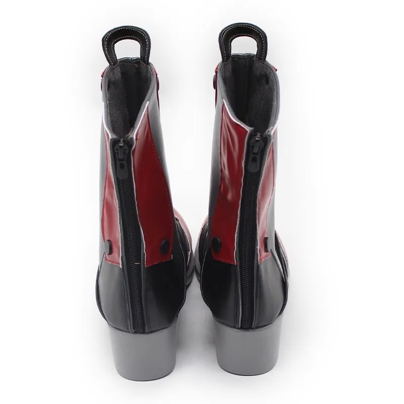 Spiel Wuthering Wellen Narbe Cosplay Schuhe Neue Narbe Schuhe Pu Leder Stiefel Frauen Männer Anime Halloween Party Roleplay Kostüm Requisiten