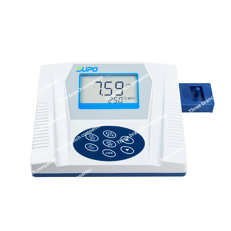 Laboratory Meter mV Meter Acidity Meter Digital Desktop E201-C Composite Electrode High Accuracy Lab Medicine Tool PHS-3C