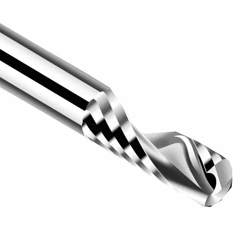 1PC 5A Carbide Single Flute End Mill  3.175MM Acrylic Milling Cutter CNC Cutting Tools Router Bit For Acrylic PVC