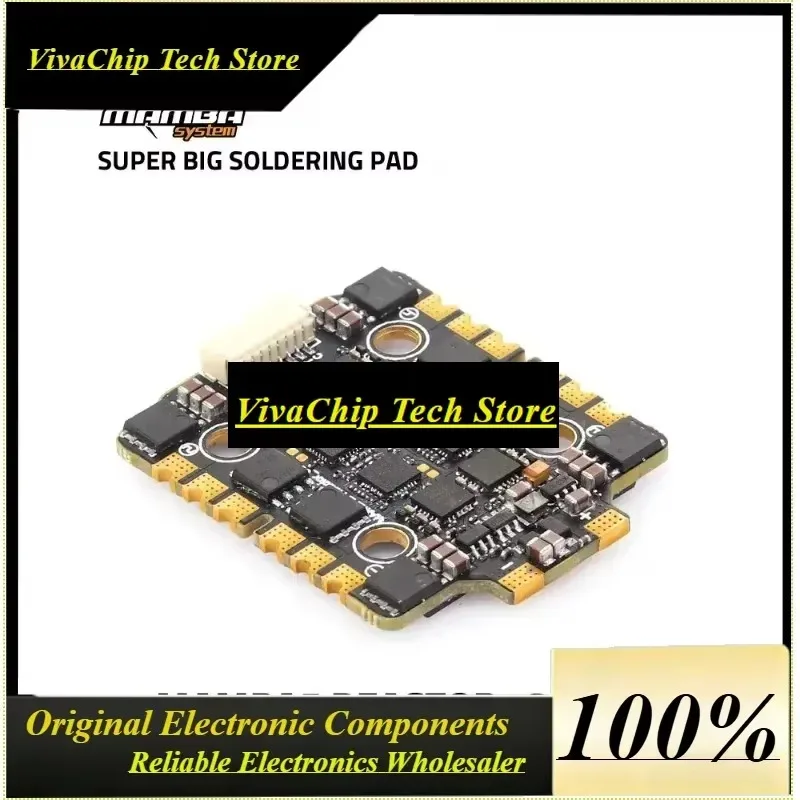 VivaCSMAMBA 5 Reactor 66 ESC BL32 4IN1 ESC 66A 6S Dshot1200 Electronic Speed Controller