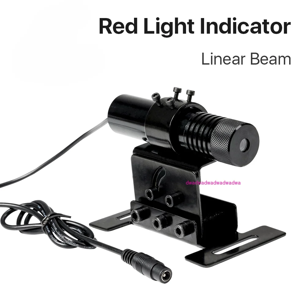 Cloudray 650nm Red Light Indicator Linear Beam 25*110mm & 12*40mm 5V Adjustable Laser Beam Module for Stone Cutting Machine