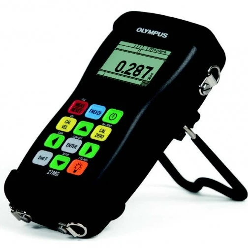 hot sell Digital Ultrasonic Thickness Gauge Olympus 27mg designed for inspection and maintenance engineers