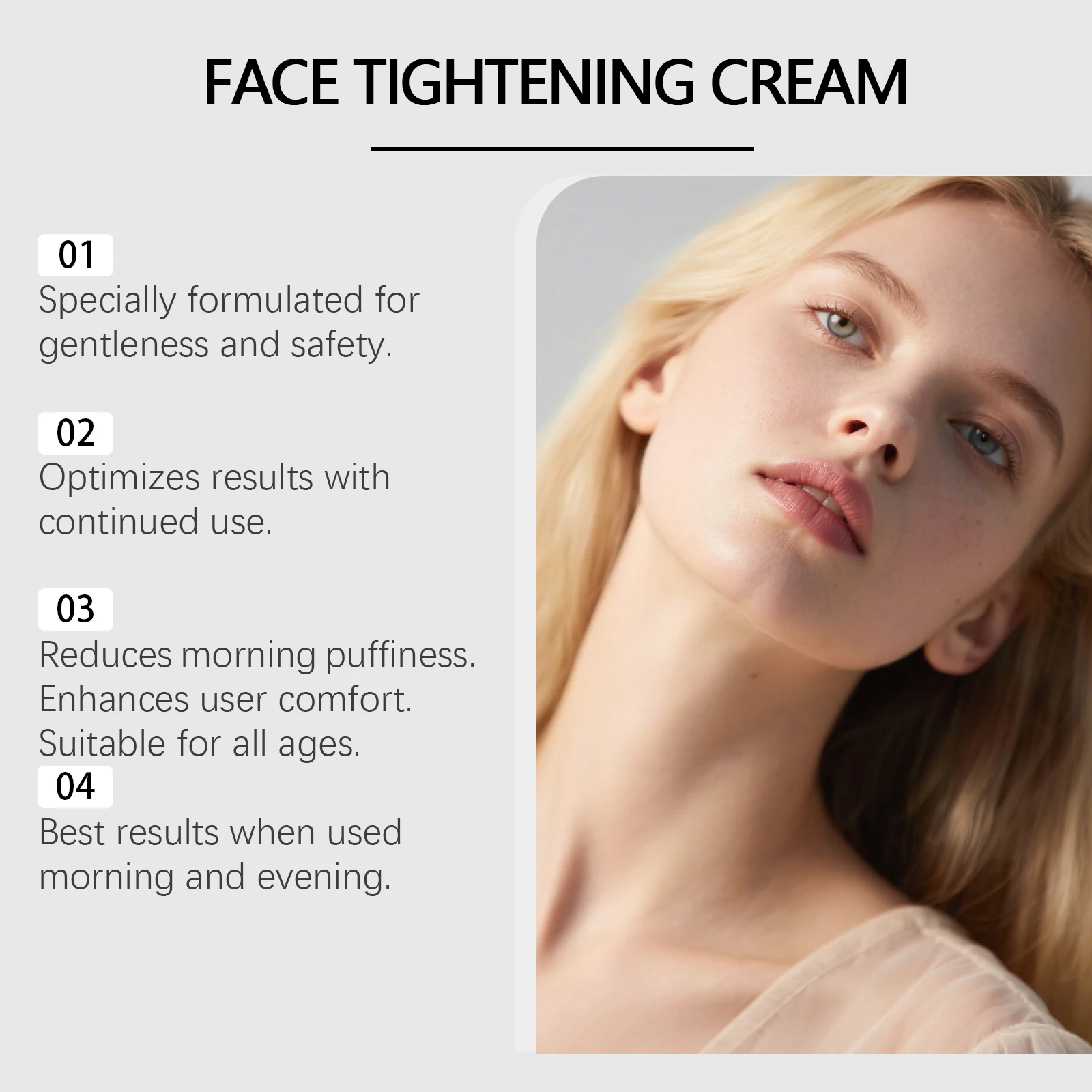 Instant Face Firming Cream Reduce Wrinkle Fine Lines Lift Face Firmness Hydrate Skin Repair Brighten Facial Tighten Creams Kit