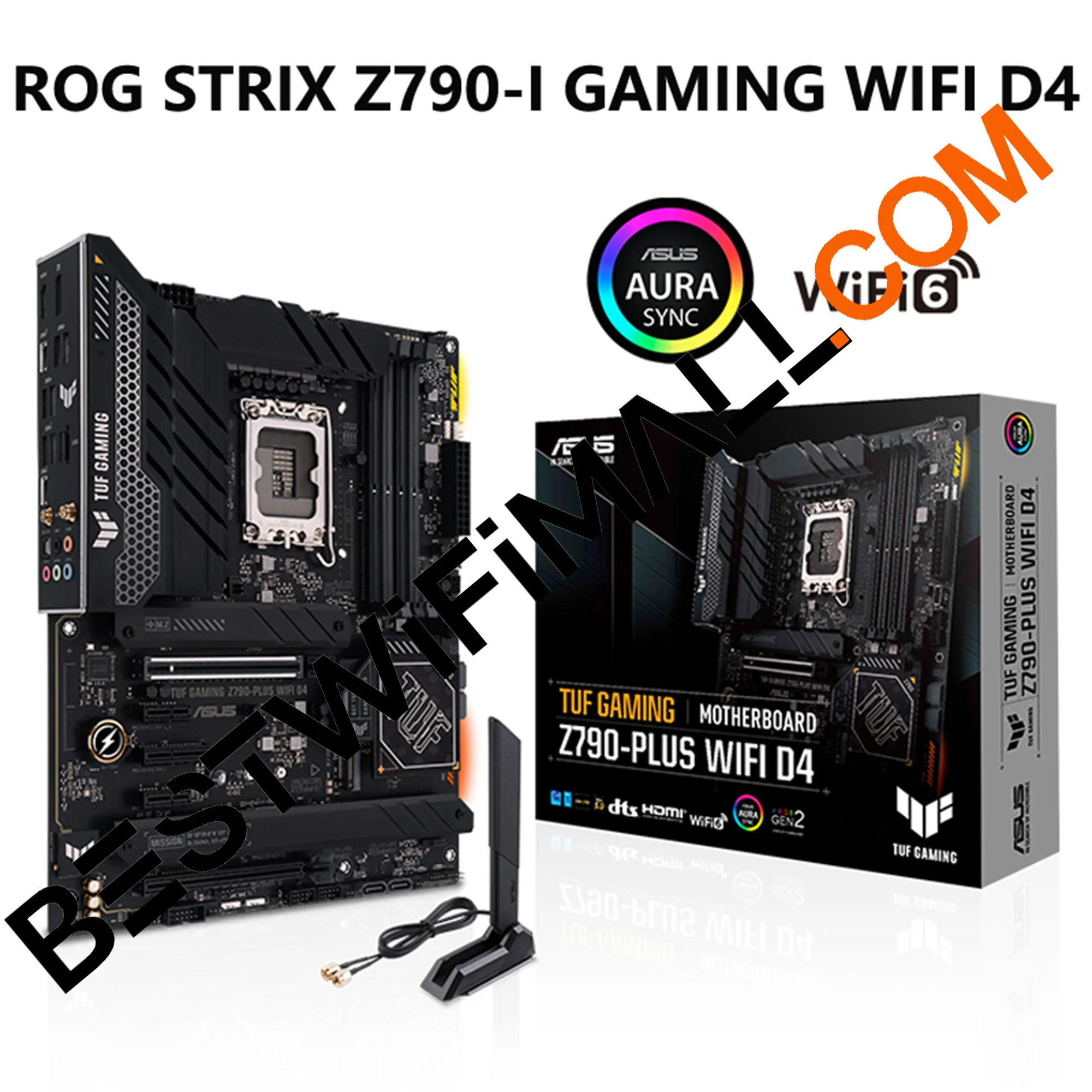 

ASUS Z790-PLUS WIFI D4 TUF GAMING LGA 1700 Intel 12Th 13Th Gen ATX Gaming Motherboard PCIe 5 DDR4 4xM.2 Slots 16+1 DrMOS WiFi 6