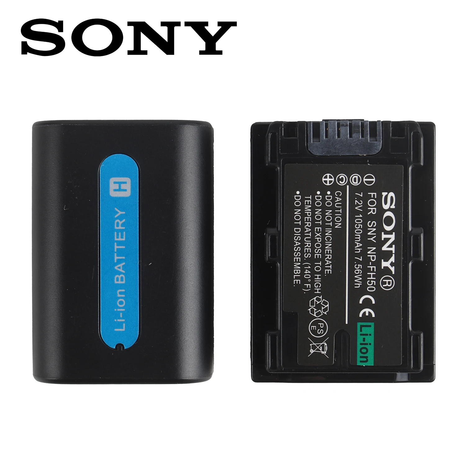 Original NP-FH50 NPFH50 Battery for Sony NP-FH30 NP-FH40 NP-FH50 NP-FH70 NP-FH100 DSC-HX1HX200 HX200V DSLR-A230 A290 A330