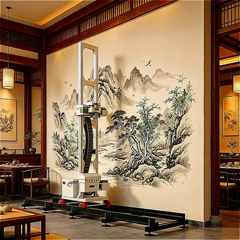 Decorative Panel UV Wall Printer Vertical 3D Inkjet for Glass Acrylic Wood Metal PVC Wall Panel Printing Customized High Quality