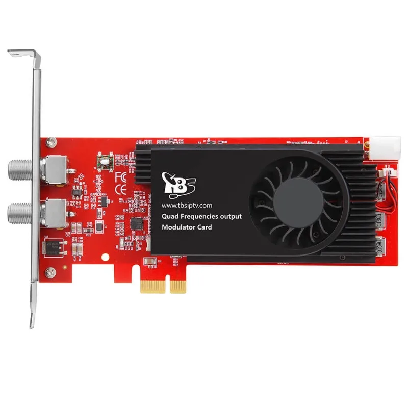 

TV receiving card ISDB-T PCIe modulation card TV box transfer digital 4-way computer network interface card