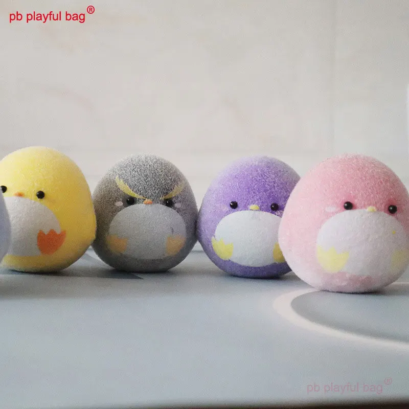 PB Playful Bag Slow rebound Flocking chick Squishies Slow Rising Stress Relief Squeeze Toys for Kids Creative gift ZG96