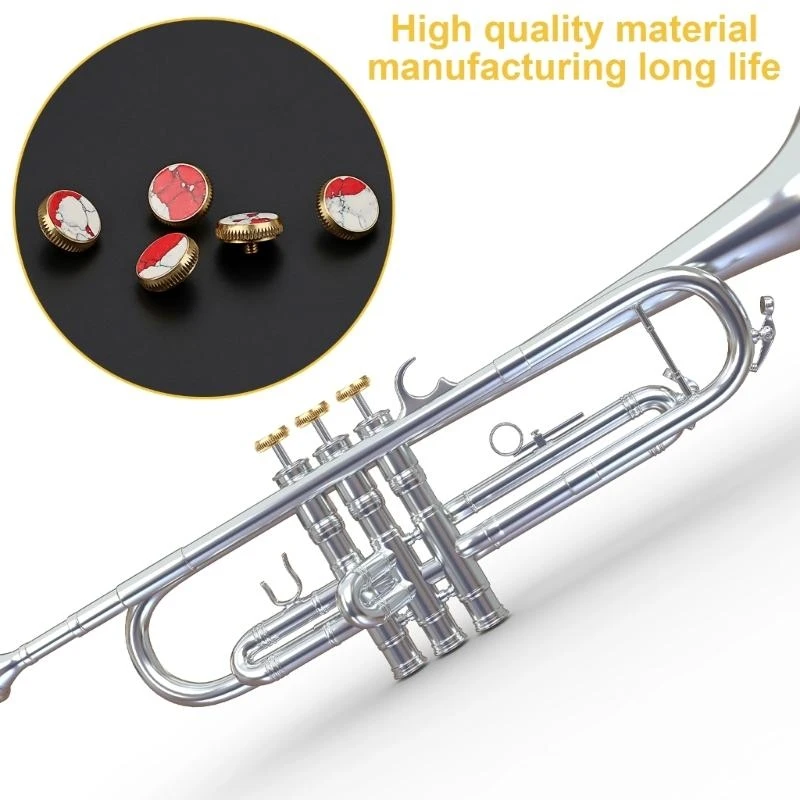 

5шт. Кнопки для трубы. Кнопки для пальцев. Кнопки для музыкальных инструментов. Инструментальная часть.