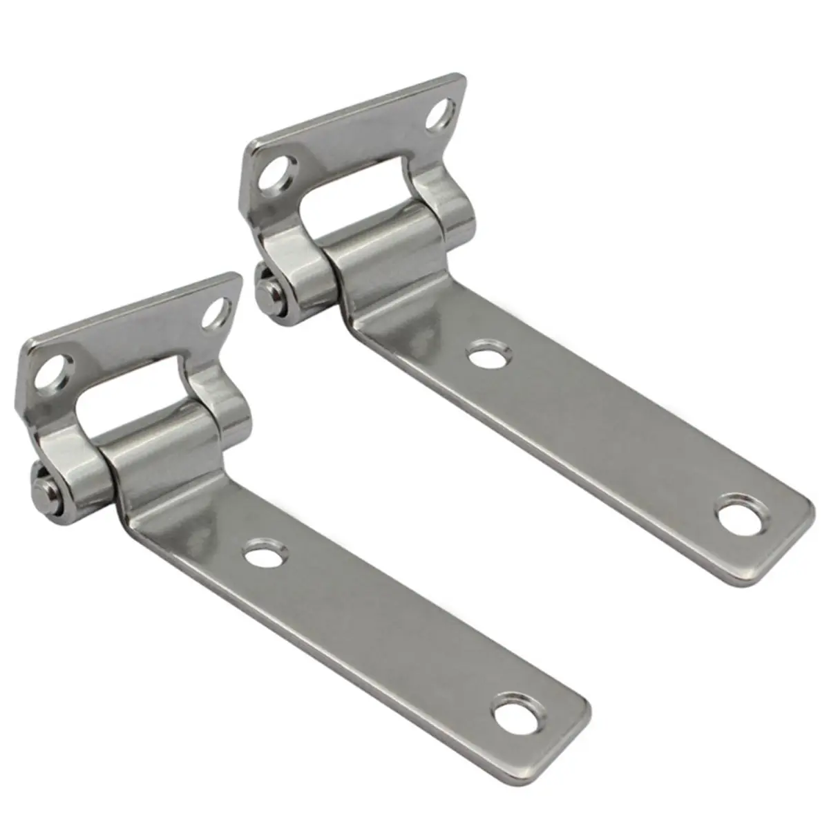 ~！【Best Seller】2pcs Stainless Steel Type Container Hinges Deck Cabinet Door Hinge for Marine Boat Yacht Accessories 135x58x27mm