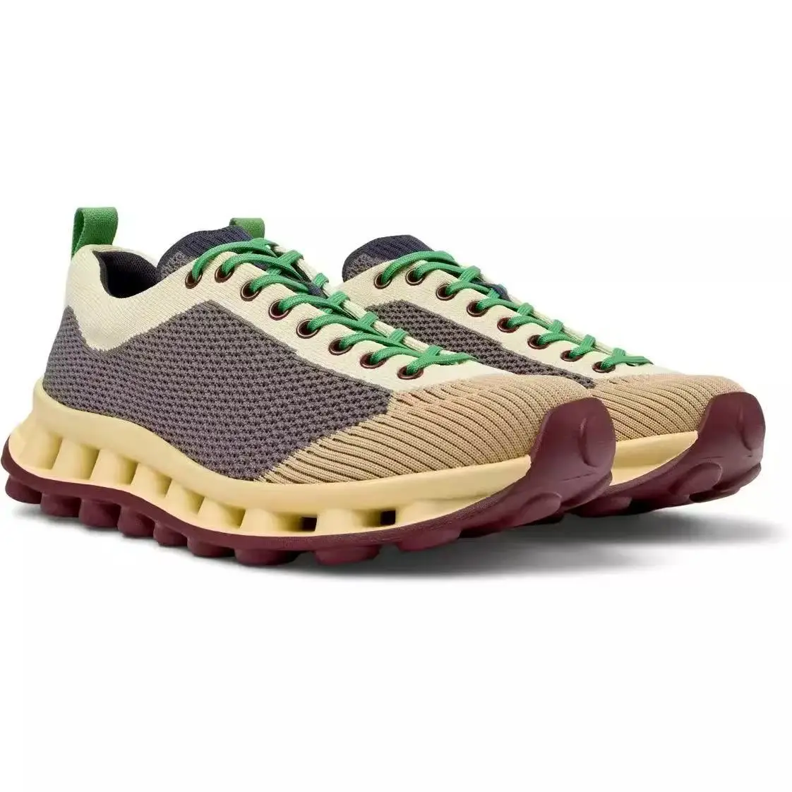 

2025 Hot Summer Running Sneakers Men's Lightweight Fashion Sneakers Women's Sneakers Breathable Fashion Elastic Sneakers