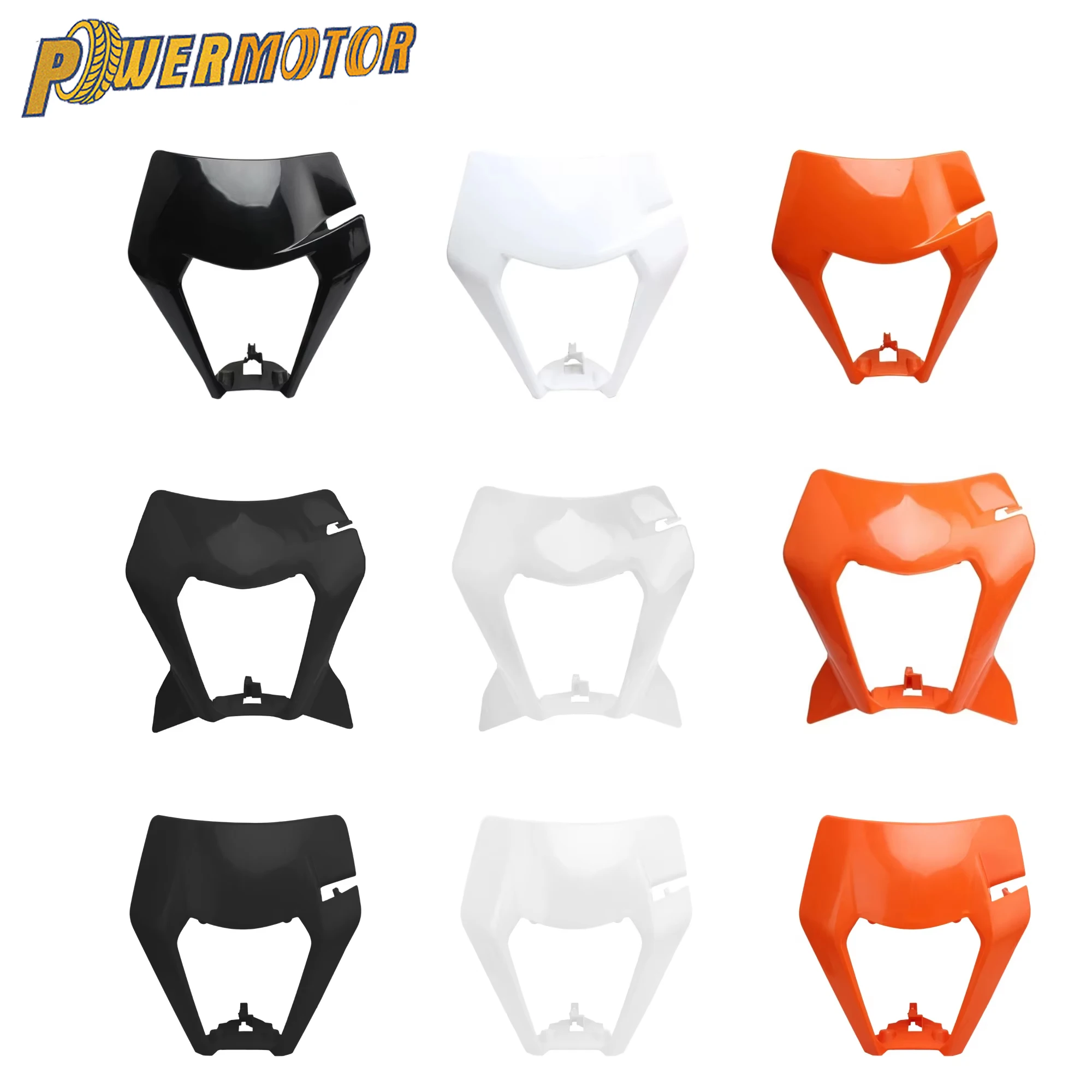 

Enduro Motorcycle Headlight Plate Mask For KTM SX XC SXF XCF EXC XCW EXCF SMR 125 To 530 DirtBike Motocross Supermoto Modified