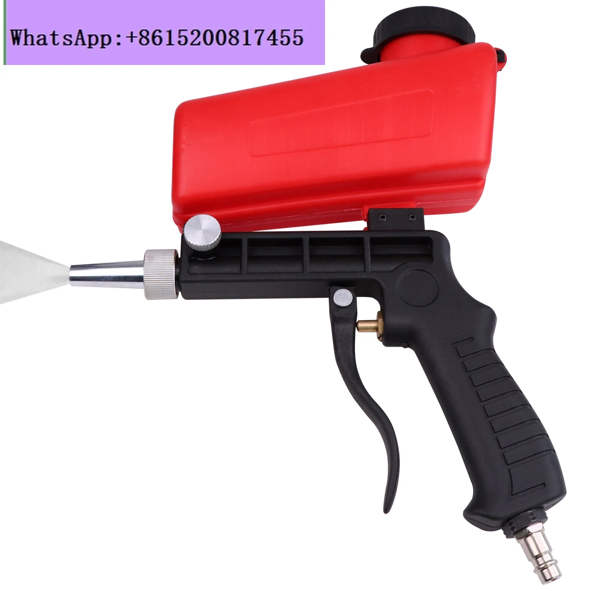 Manufacturer spot wholesale portable gravity sandblasting gun pneumatic tools professional adjustable small sandblasting gun