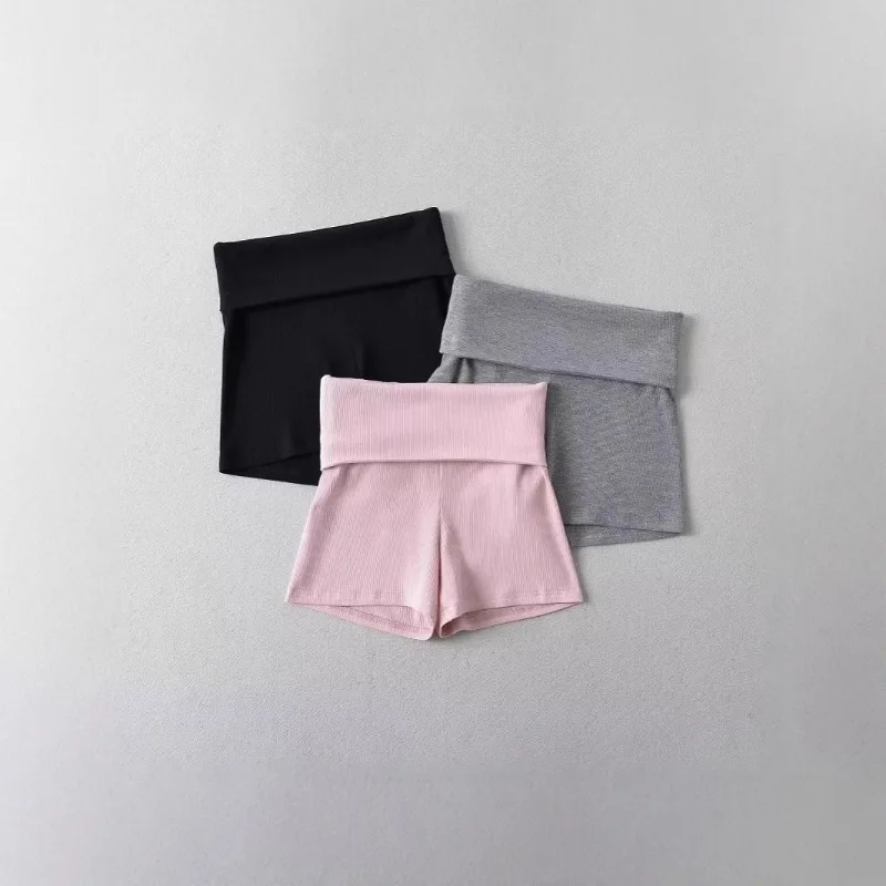 

High Waist Yoga Sports Pants Short Shorts Slimming Summer Hot Pants for Running Fitness Home Casual Women's ShortPants