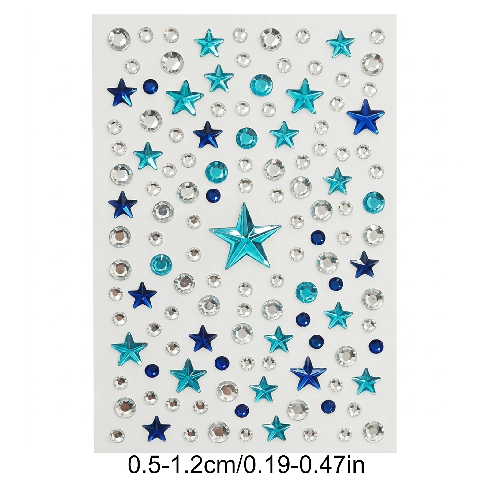PVC Self Adhesive Rhinestone Eye Stickers For Eye Makeup Decoration Waterproof Sweatproof Sparkle Beauty Stickers image 6