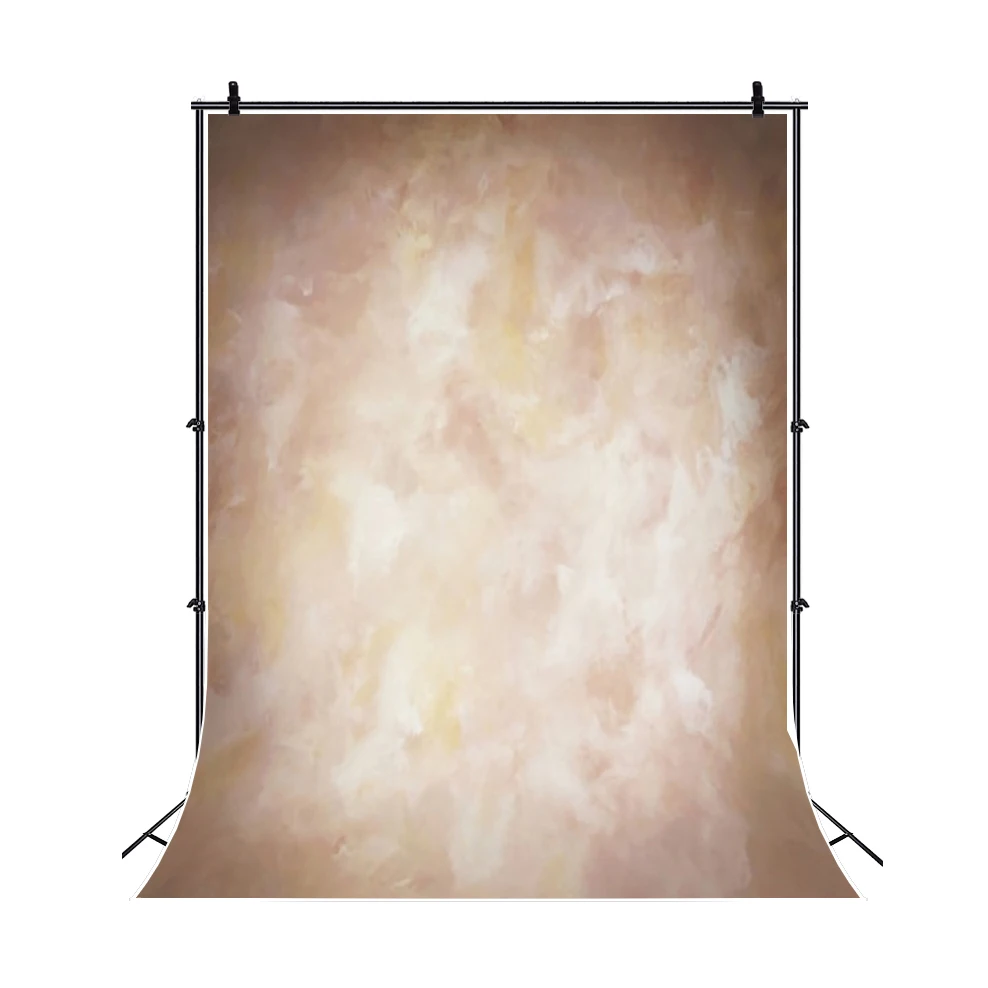 Gradient Backdrop Photography Abstract Black Brown Solid Color Kids Adults Texture Artistic Portrait Background Photobooth Props