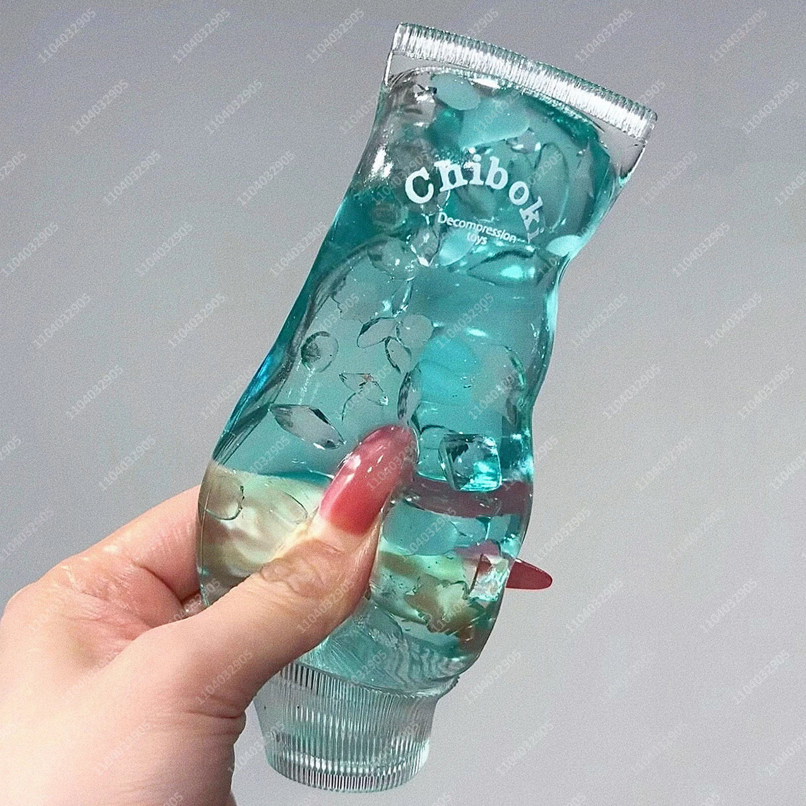 Image of Edelstein-Zahnpasta-Tube Quetschspielzeug Edelstein-Zahnpasta-Stressball Butterweicher ASMR Sensorischer Anti-Stress Fidget-Spielzeug für Erwachsene