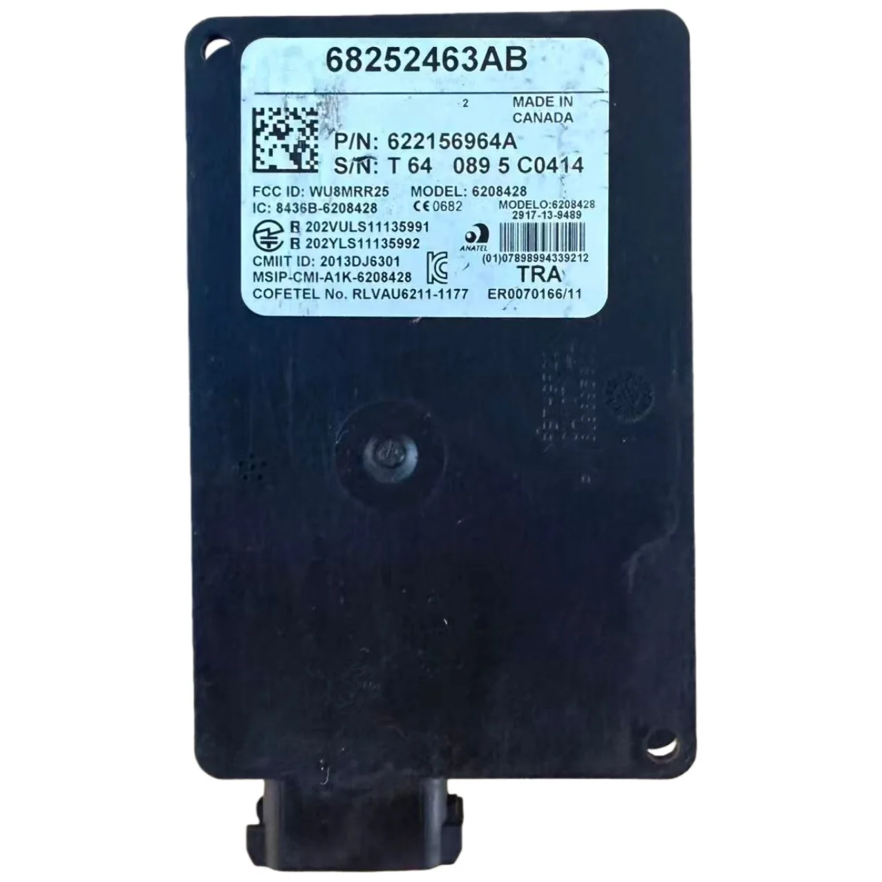 

Модуль датчика обнаружения слепых зон 68252463AB для Charger 300 2013-2016