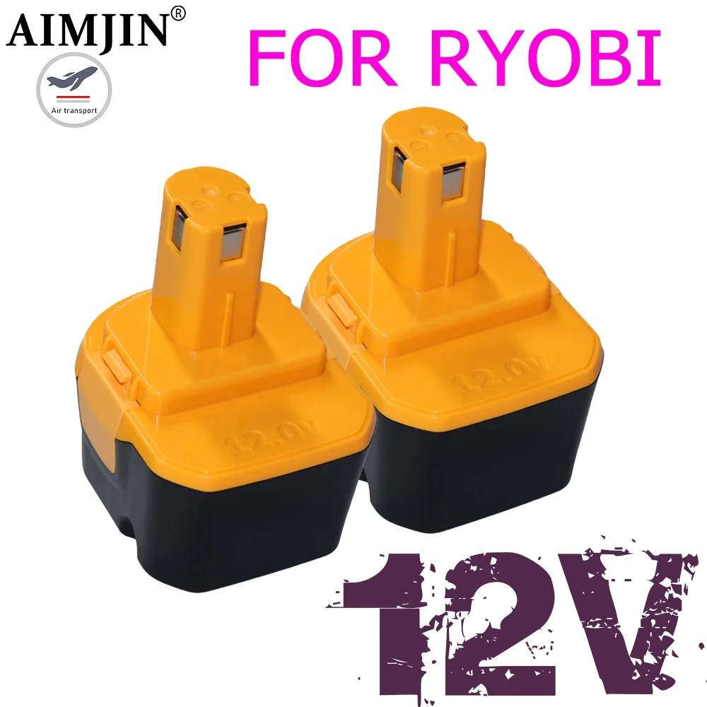 4800mAh 6800mAh 9800mAh for Ryobi 12V Power tool Battery Replacement B-8286 BPT1025 RY-1204 1400143 1400652 1400670 440000