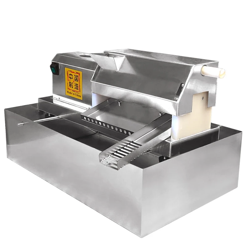 آلة قصف بيض السمان المصنوعة من الفولاذ المقاوم للصدأ بالكامل آلة تقشير كهربائية صغيرة لتدوير المياه قصف قطعة أثرية آلة قصف