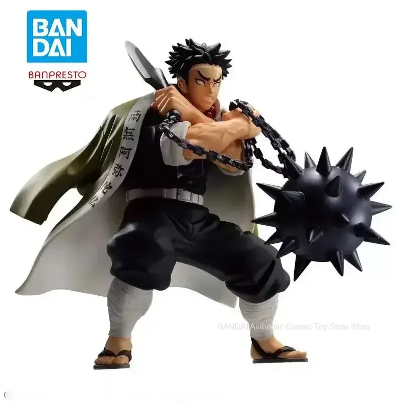 Original Bandai Banpresto Demon Slayer Rock Pillar Himejima Gyomei Pvc Anime Figure Action Figures Model Toys ﻿ ﻿ - view 2