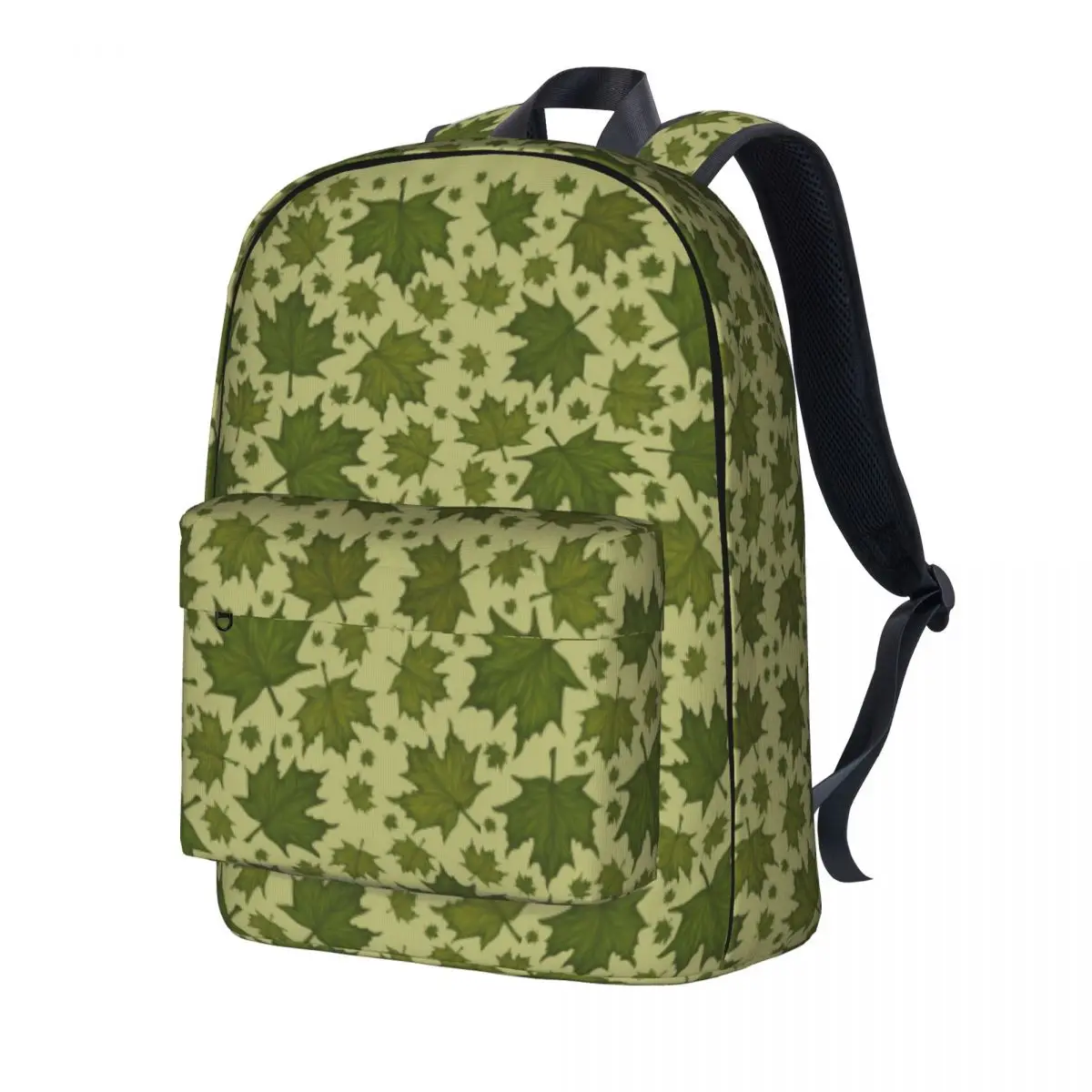 Maple Leaves Backpack Women Autumn Plant Nature Durable Backpacks Polyester Casual School Bags Outdoor Design Rucksack