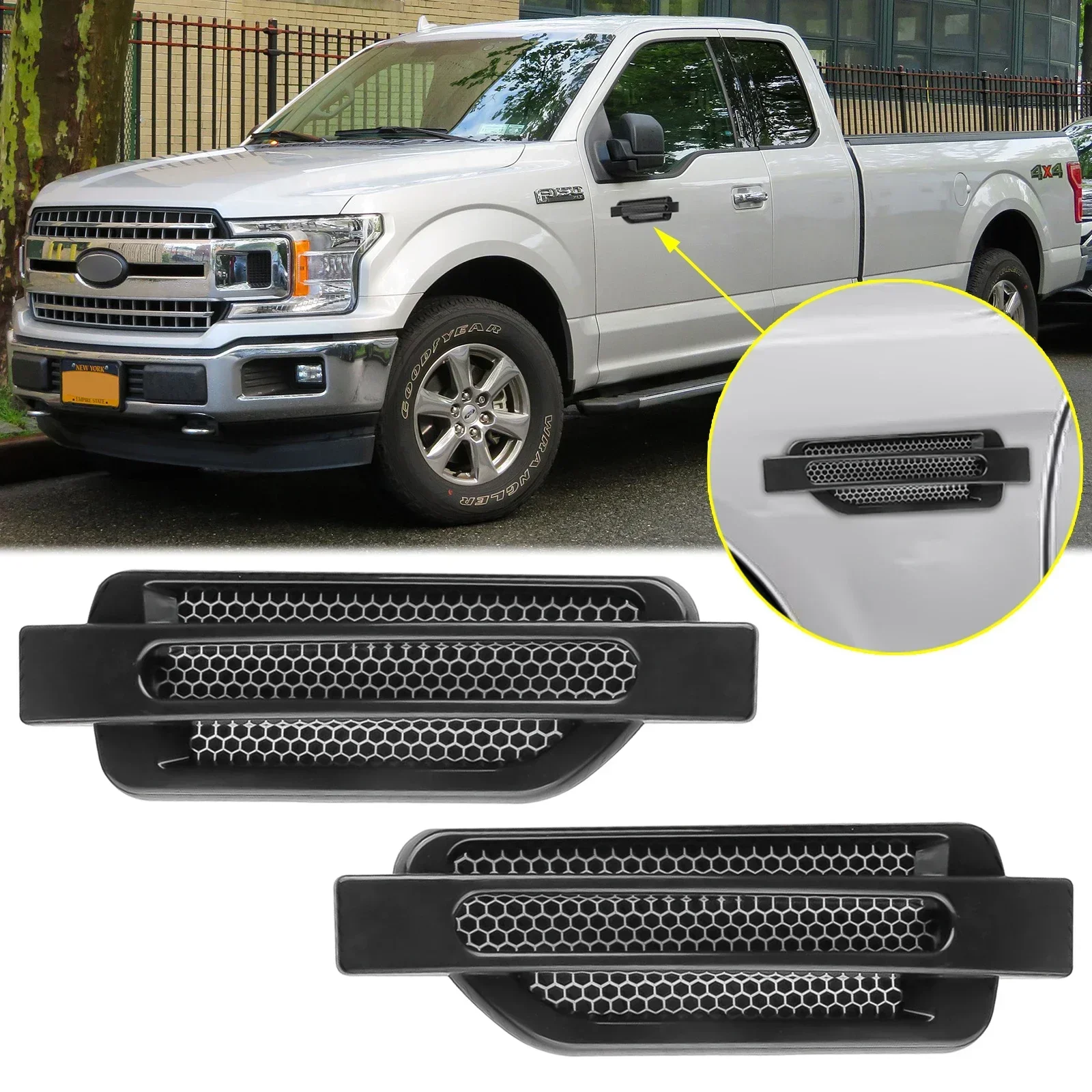coberturas-de-ventilacao-lateral-para-caminhoes-em-forma-de-tubarao-preto-para-ford-f150-f250-silverado-1500-gmc-sierra-1500-ram-1500