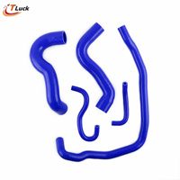 5PCS For Vauxhall Opel Corsa D VXR 1.6T A16 / B16 / Z16 Car Silicone Radiator Water Coolant Tube Hose Pipe Kit High Quality