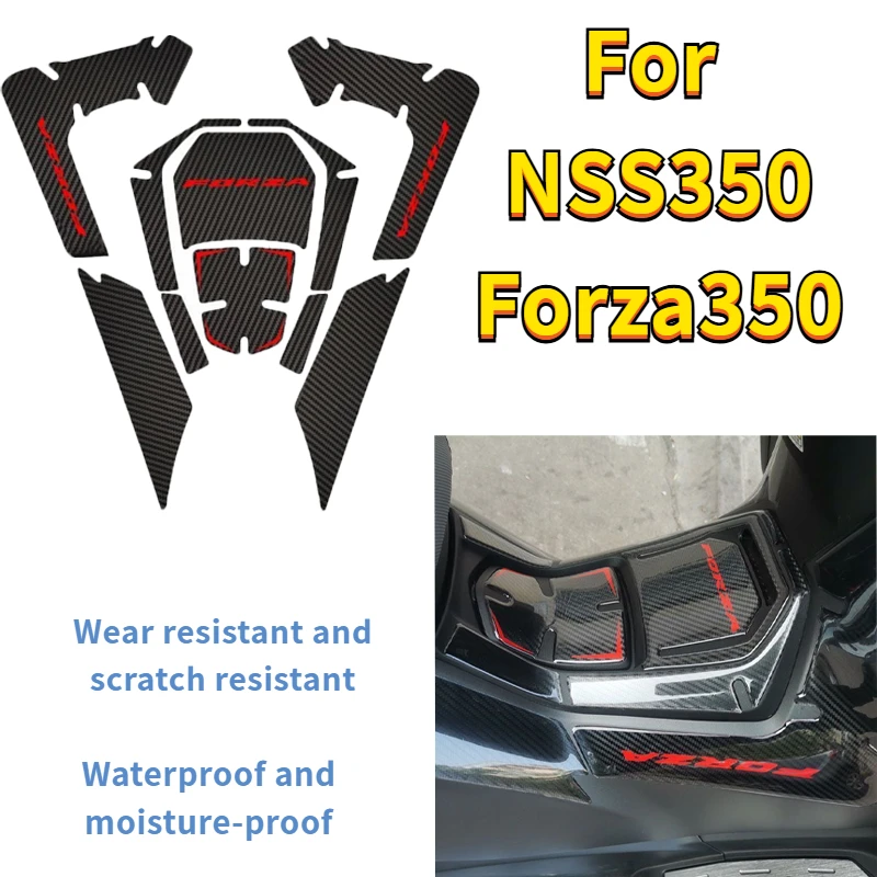 

Защитная накладка на бак для мотоцикла, газовое топливо, наколенник, тяговая сторона Honda для NSS350 Forza350 2020-2023 2021 Forza 350