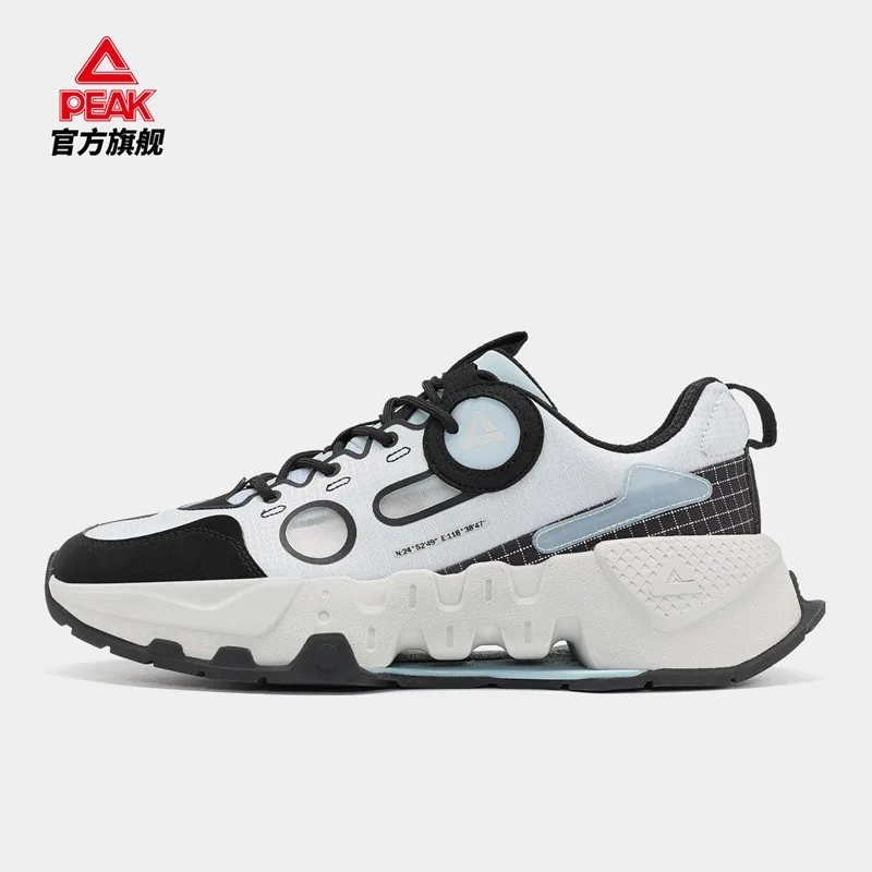 

Peak Lightweight Basketball Shoes 2024 Spring and Summer Casual Retro Outdoor Jogging Breathable Non-slip Sports Shoes Men