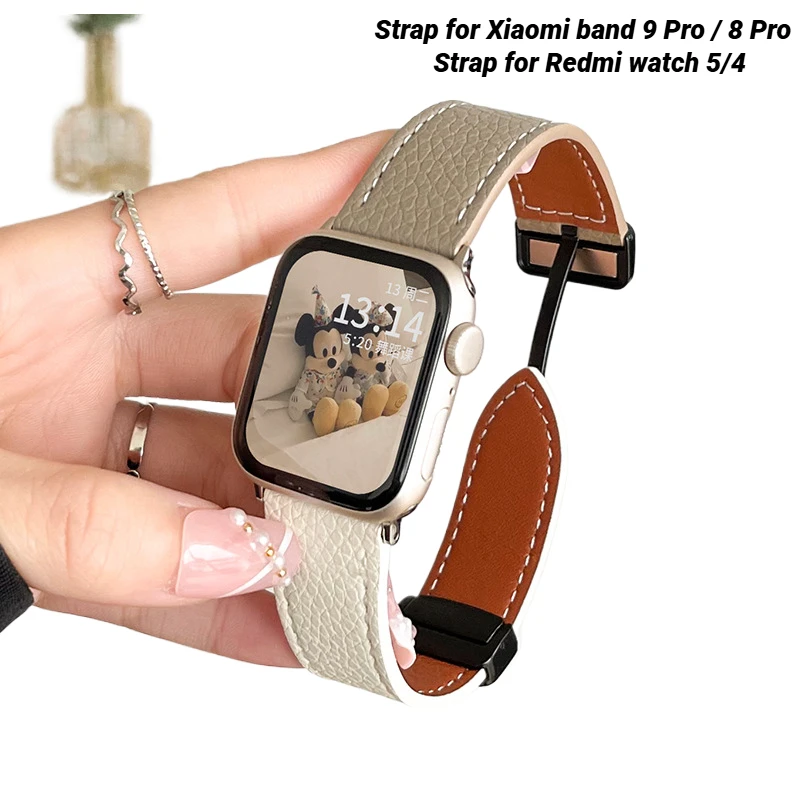 Cinturino magnetico per cinturino Xiaomi band 9 Pro/8 Pro per orologio Redmi 5/4 Correa braccialetto sportivo cinturino donna uomo