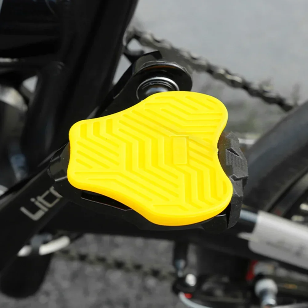 Road Bike Pedal Adapters Plate Nylon For-Shimano SPD SL Self Locking Cleats Bicycle Components Parts view 4