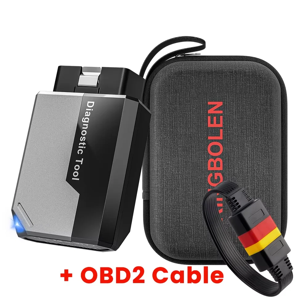 2026 Nieuwe KINGBOLEN Ediag Elite Levenslange Gratis Auto Diagnose Tool Alle systemen 15 Reset Bi-directionele ECU Codering Auto OBD2 Scanner