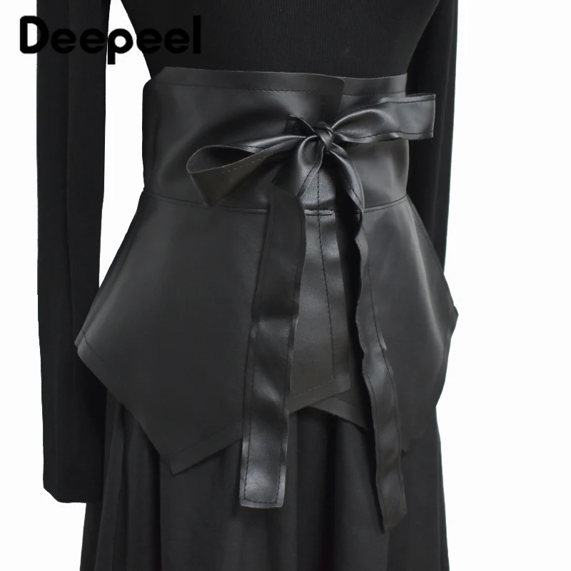 Deepeel-cinturón Extra ancho de 31,5x73cm para mujer, Corset de lujo, accesorio de moda, 1 unidad