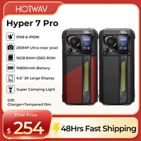 HOTWAV Hyper 7 Pro Smartphones 5G 200MP Android14 6.6 '' FHD+120Hz Rugged Smartphones 36GB 256GB 10800mAh 33W Waterproof Celular