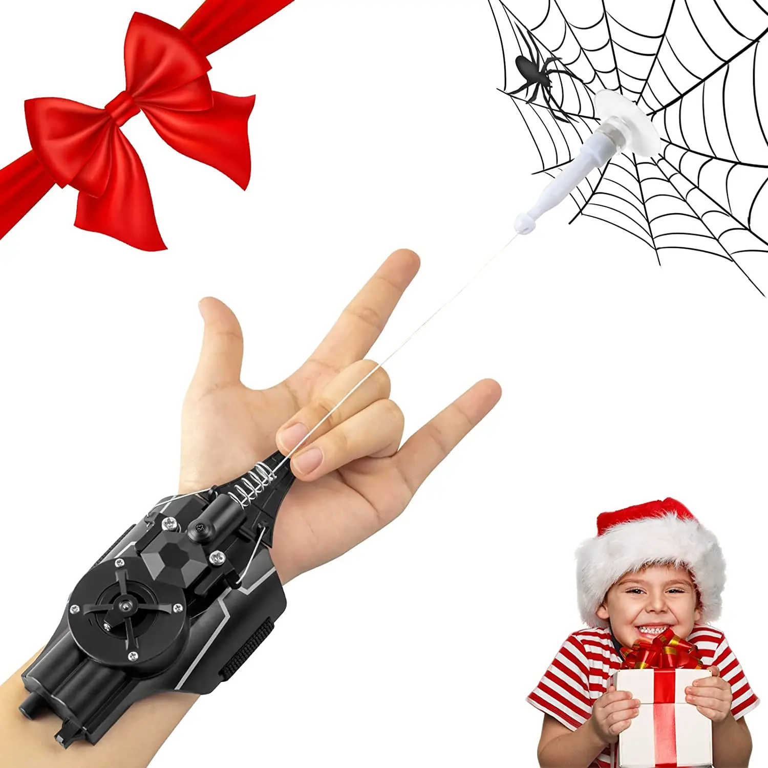 Spider man Launche Web Shooters Wrist Launcher Toy Shooters Peter Parker Cosplay Props Shooting Device Toys For Children Gifts