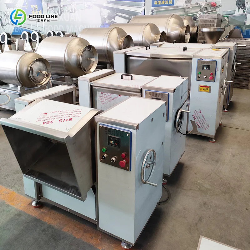 Restaurant High Capacity Paddle Mixed Giant Chorizo Sausage Mix Mince Meat Mixer Machine for Meat FL Customized