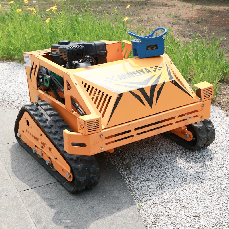 

Customized Hto sales Remote Control Lawn Mower Smooth Running Low Vibration For Garden Lawn Park Green Space Trimming