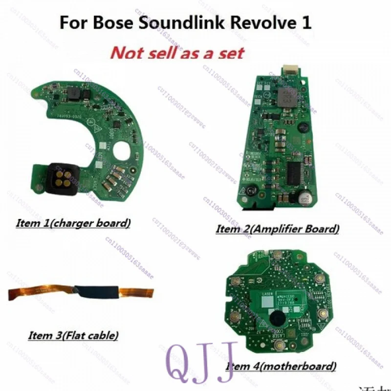 

НОВЫЕ запасные части для наушников Bose Soundlink Revolve 1, зарядка аккумулятора, печатная плата