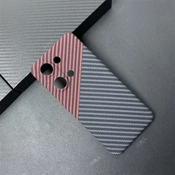 Carbon Fiber Stripe Case For Oneplus Nord 3 Ace 2V Acrylic PC Shockproof Back Cover For One Plus Nord3 Thin Bumper Funda