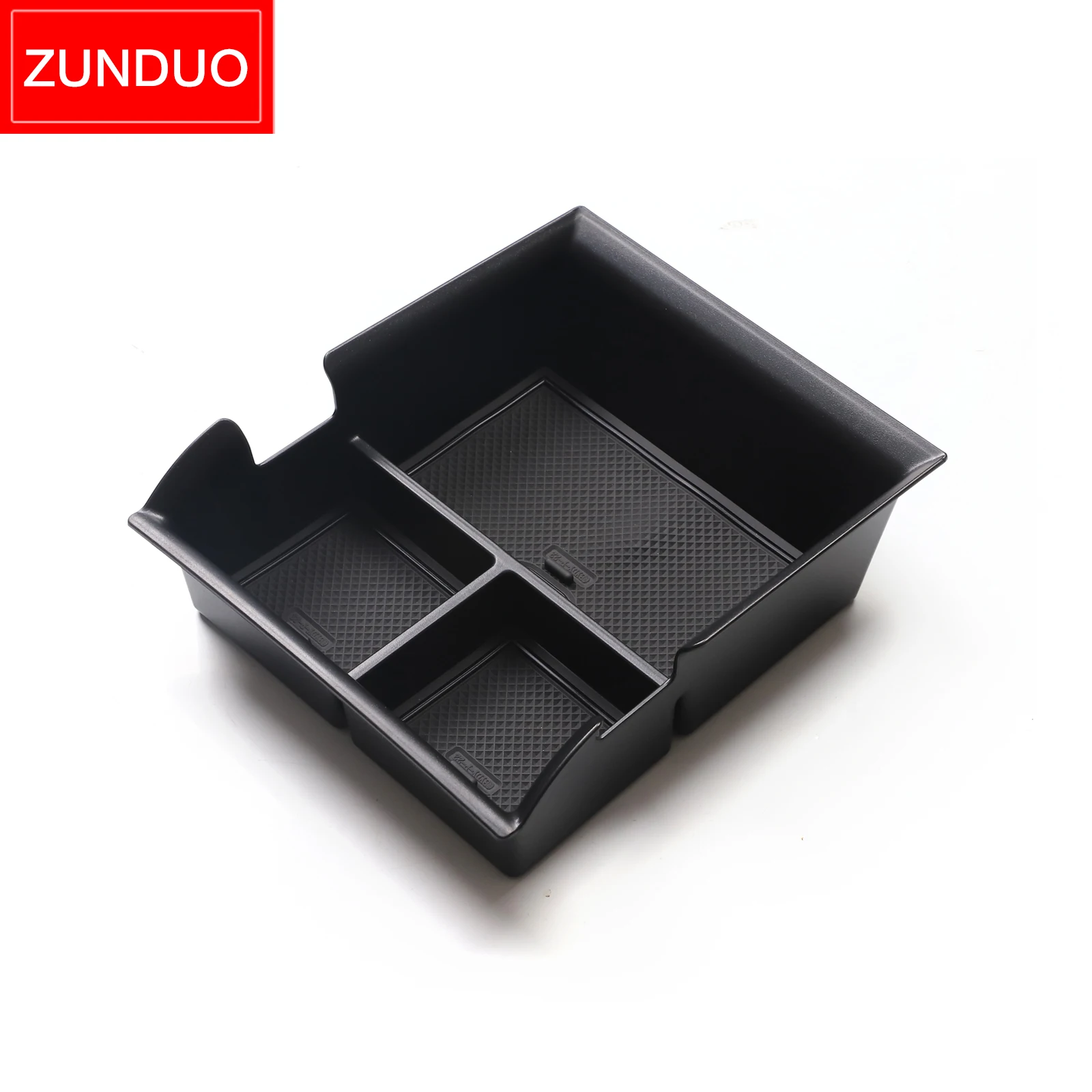 ZUNDUO Car Central Armrest Storage Box for BYD Atto 3 Center Console Tray Organizer Container Interior Accessories Tidying