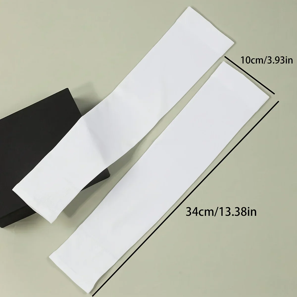 أكمام أذرع صيفية للسيدات - لون خالص، مقاس مرن، حماية من الشمس، ماصة للعرق، ملحقات نزهة كاجوال، ملابس كاجوال