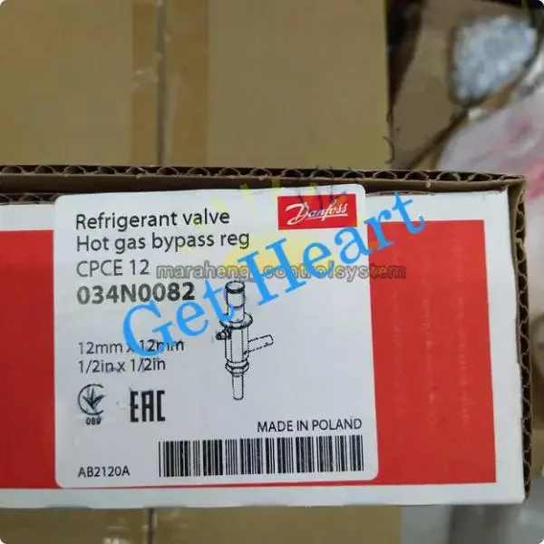 

2026 New Cpce12 034n0082 Hot Gas Bypass Regulator Dhl or Fedex Ups Brand New Original Spot