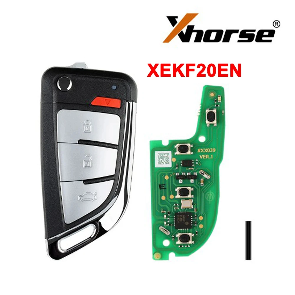 5szt Xhorse VVDI Super Remote z chipem XT27 XT27A66 XELEX0EN XEFO01EN XEKF21EN XEKF20EN XEDS01EN XEMQB1EN do VVDI MINI Key