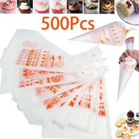 Piping Bag Disposable Cream Pastry Bags Cake Decorating Tool Cupcake Piping Kitchen Baking Accessories 500/200/100/50/20Pcs