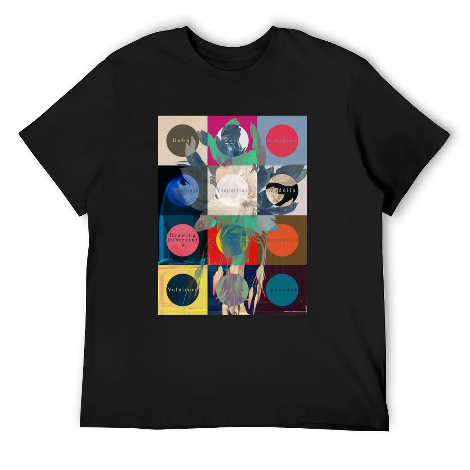 Bj?rk Albums Discography Art Pop Poster T-Shirt custom shirt shirts graphic tshirts for men